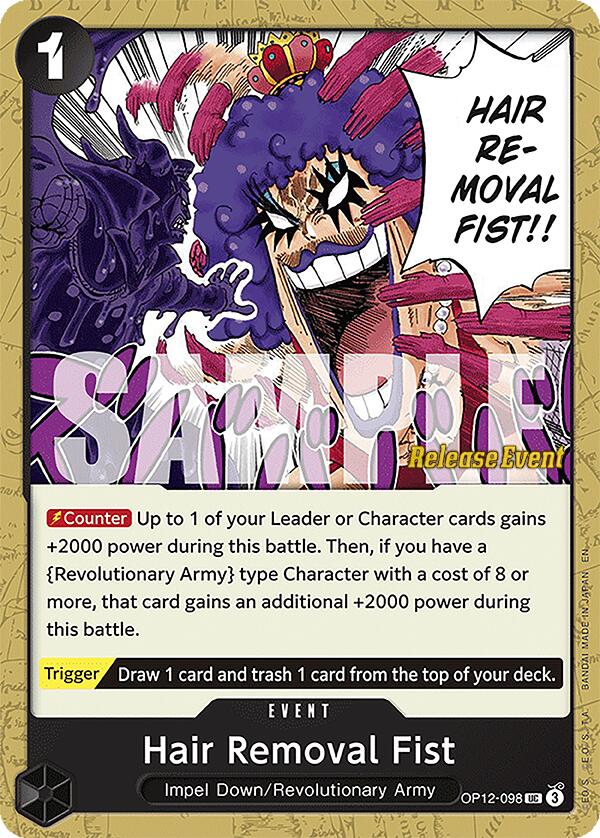 Hair Removal Fist [Legacy of the Master Release Event Cards] | Good Games Morley
