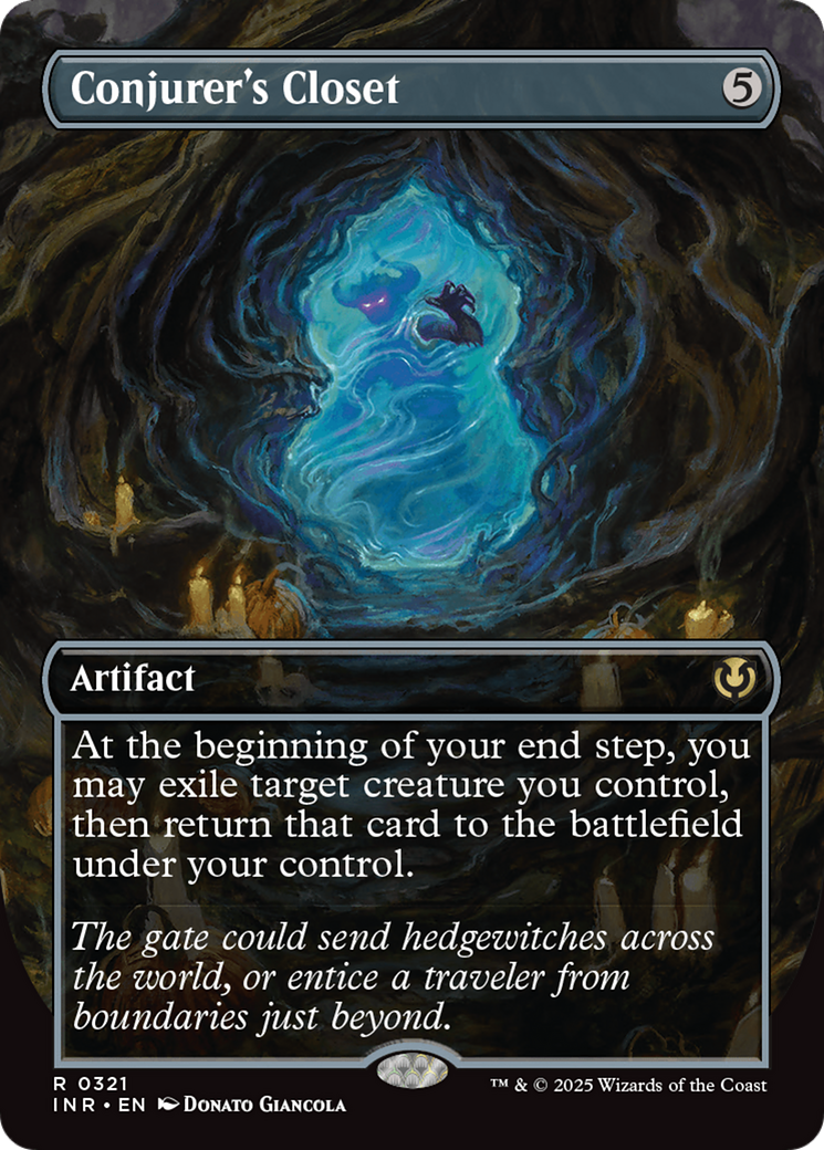 Conjurer's Closet (Borderless) [Innistrad Remastered] | Good Games Morley