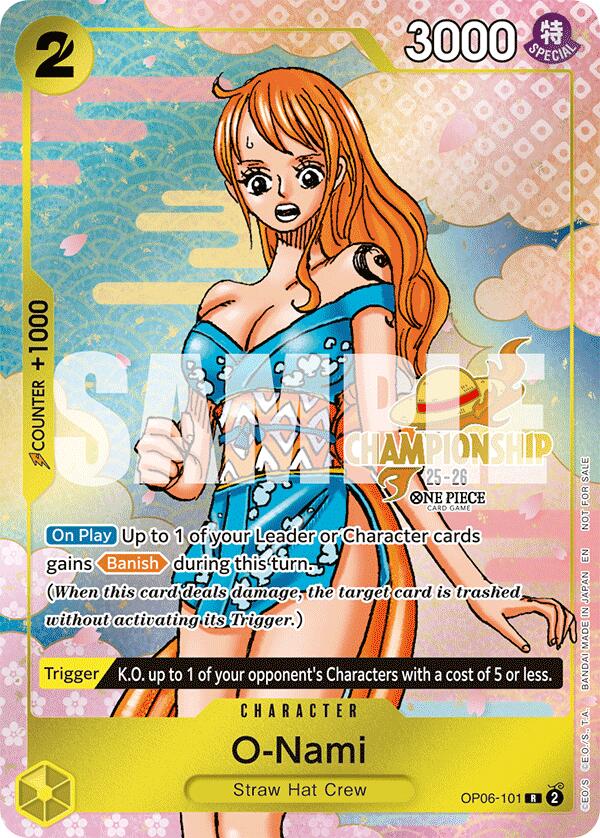 O-Nami (CS 25-26 Event Pack) [One Piece Promotion Cards] | Good Games Morley