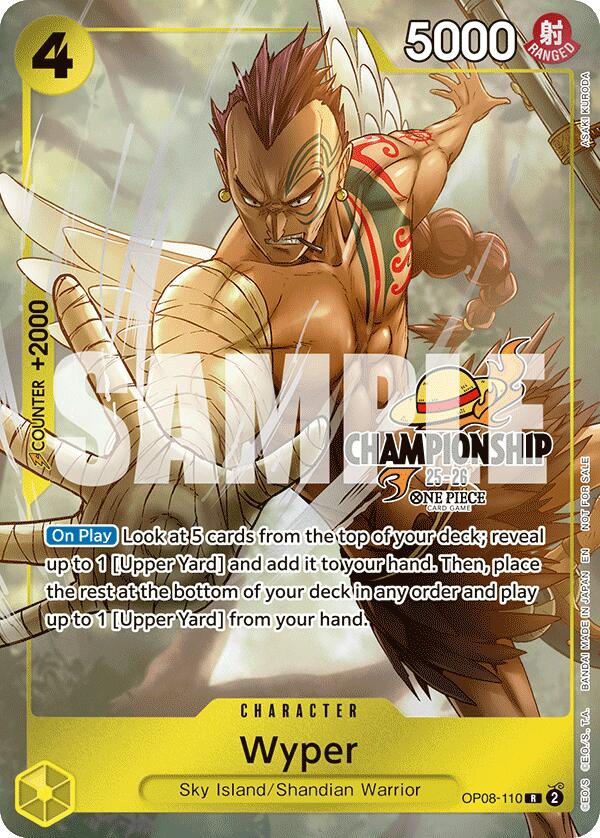 Wyper (CS 25-26 Celebration Pack) [One Piece Promotion Cards] | Good Games Morley