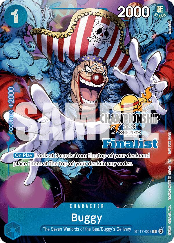 Buggy (CS 25-26 Finalist Card Set 1) [One Piece Promotion Cards] | Good Games Morley
