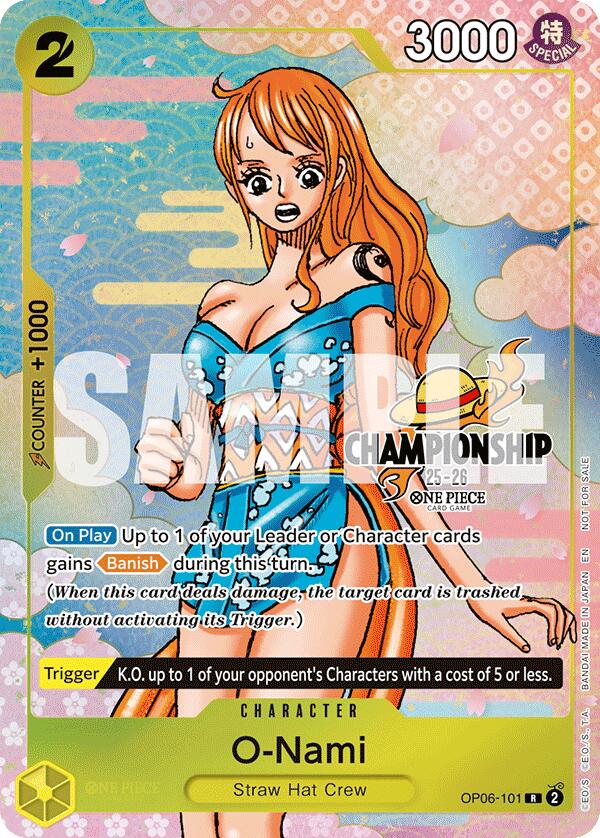 O-Nami (CS 25-26 Event Pack Finalist Ver.) [One Piece Promotion Cards] | Good Games Morley