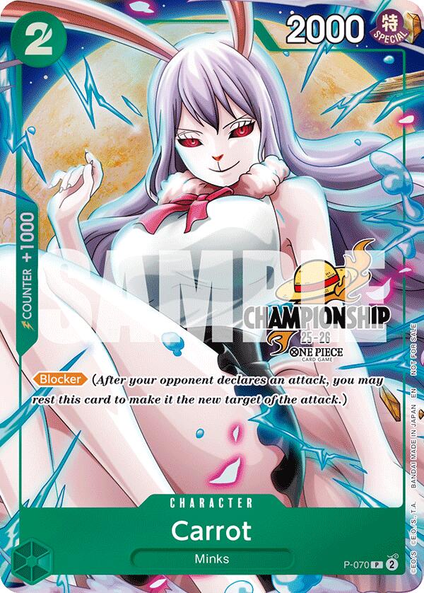 Carrot (CS 25-26 Event Pack Finalist Ver.) [One Piece Promotion Cards] | Good Games Morley
