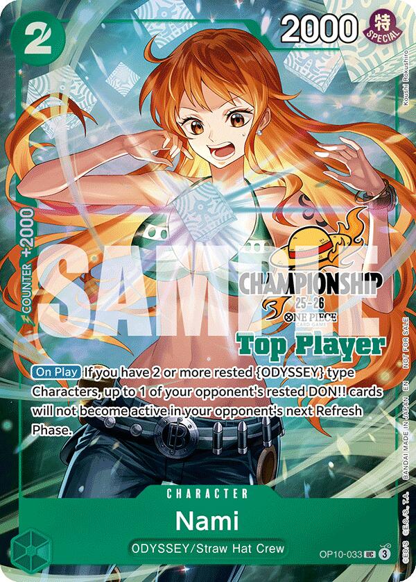 Nami (CS 25-26 Top Player Pack) [One Piece Promotion Cards] | Good Games Morley