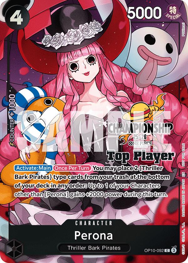 Perona (CS 25-26 Top Player Pack) [One Piece Promotion Cards] | Good Games Morley