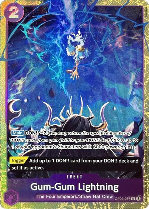 Gum-Gum Lightning (Premium Card Collection -Best Selection Vol. 4-) [One Piece Promotion Cards] | Good Games Morley