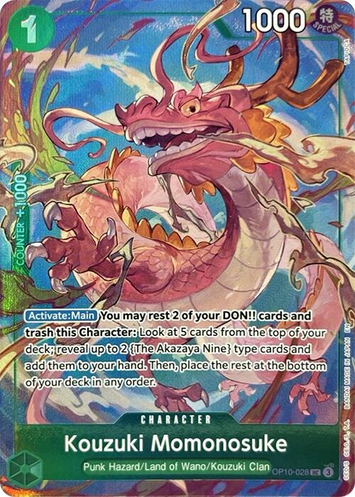 Kouzuki Momonosuke (Premium Card Collection -Best Selection Vol. 4-) [One Piece Promotion Cards] | Good Games Morley