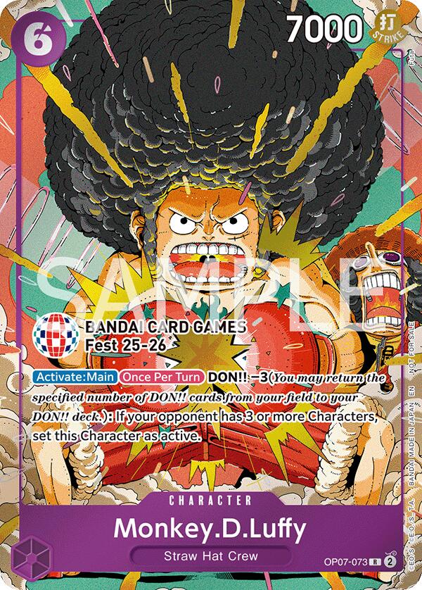 Monkey.D.Luffy (BANDAI Card Games Fest 25-26) [One Piece Promotion Cards] | Good Games Morley