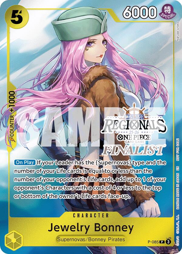 Jewelry Bonney (Online Regional Finalist Card Set 2025 Vol.2) [One Piece Promotion Cards] | Good Games Morley