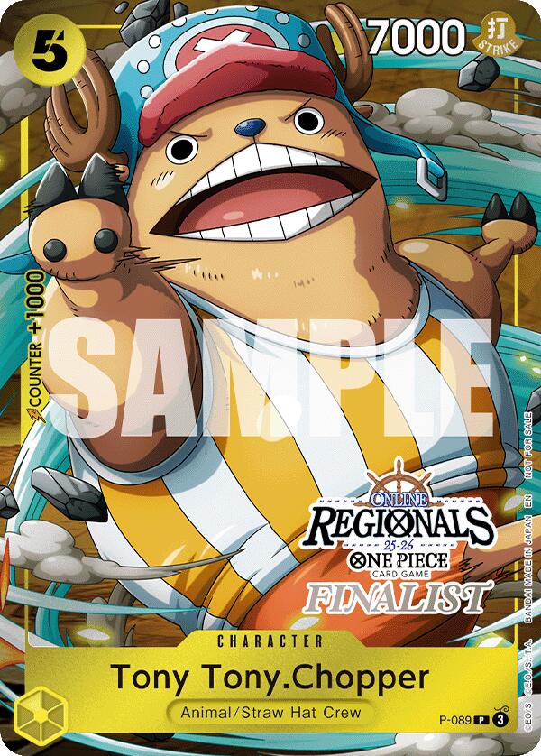 Tony Tony.Chopper (Online Regional Finalist Card Set 2025 Vol.2) [One Piece Promotion Cards] | Good Games Morley