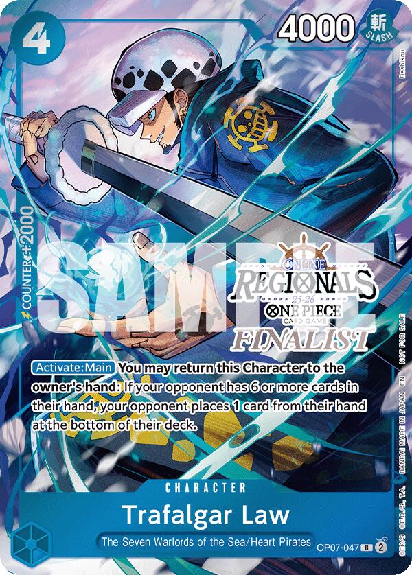 Trafalgar Law (Online Regional Finalist Card Set 2025 Vol.2) [One Piece Promotion Cards] | Good Games Morley