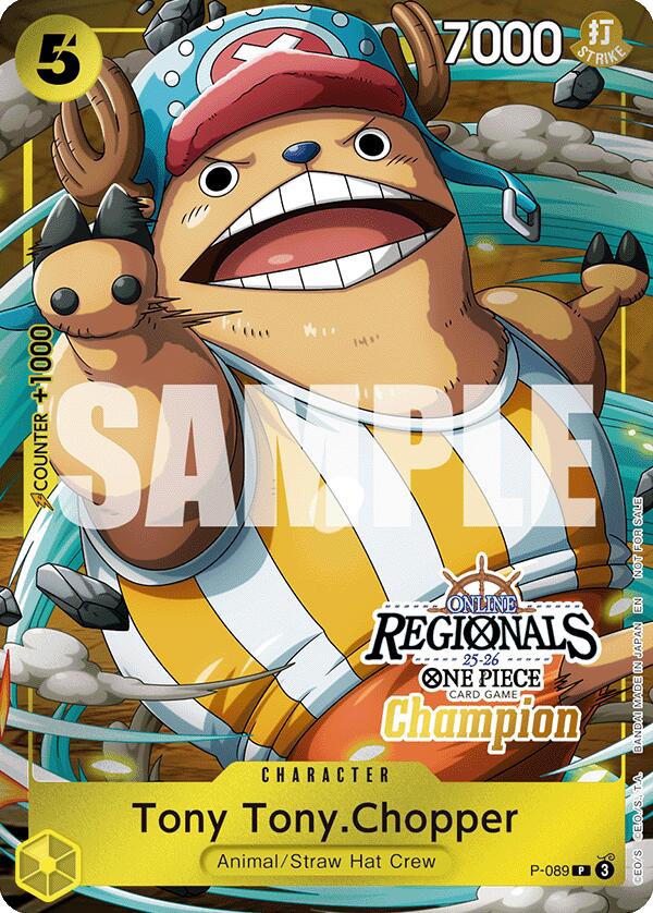 Tony Tony.Chopper (Online Regional Champion Card Set 2025 Vol.2) [One Piece Promotion Cards] | Good Games Morley