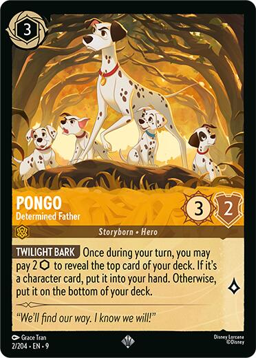 Pongo - Determined Father (2/204) [Fabled] | Good Games Morley
