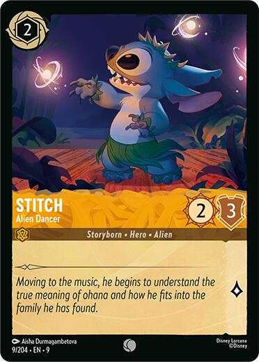 Stitch - Alien Dancer (9/204) [Fabled] | Good Games Morley