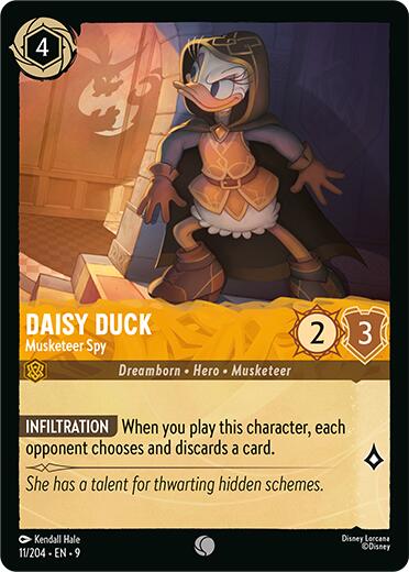 Daisy Duck - Musketeer Spy (11/204) [Fabled] | Good Games Morley