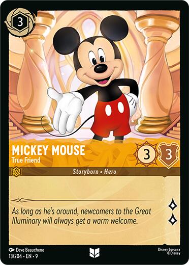 Mickey Mouse - True Friend (13/204) [Fabled] | Good Games Morley