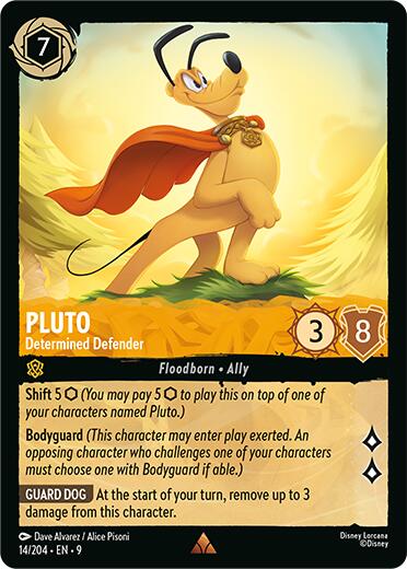 Pluto - Determined Defender (14/204) [Fabled] | Good Games Morley