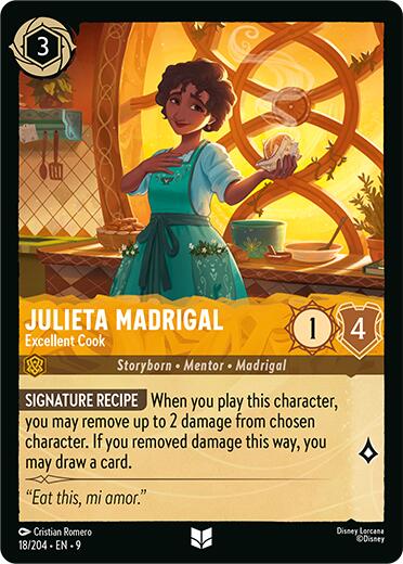 Julieta Madrigal - Excellent Cook (18/204) [Fabled] | Good Games Morley