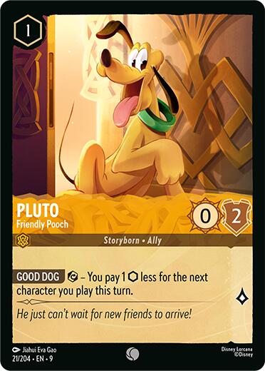 Pluto - Friendly Pooch (21/204) [Fabled] | Good Games Morley