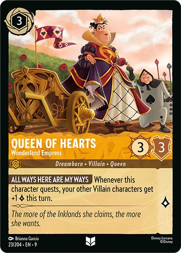 Queen of Hearts - Wonderland Empress (23/204) [Fabled] | Good Games Morley