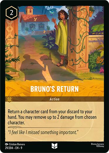 Bruno's Return (29/204) [Fabled] | Good Games Morley