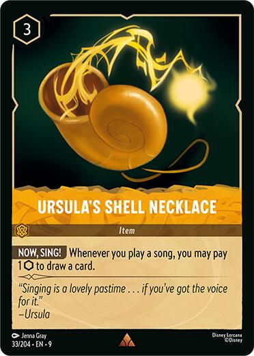 Ursula's Shell Necklace (33/204) [Fabled] | Good Games Morley