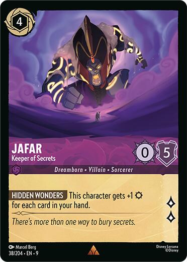 Jafar - Keeper of Secrets (38/204) [Fabled] | Good Games Morley