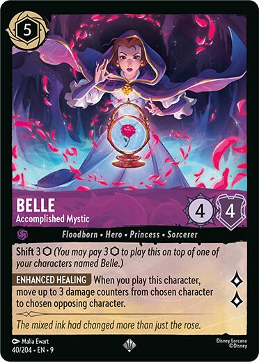 Belle - Accomplished Mystic (40/204) [Fabled] | Good Games Morley