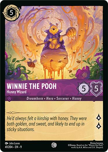 Winnie the Pooh - Hunny Wizard (41/204) [Fabled] | Good Games Morley