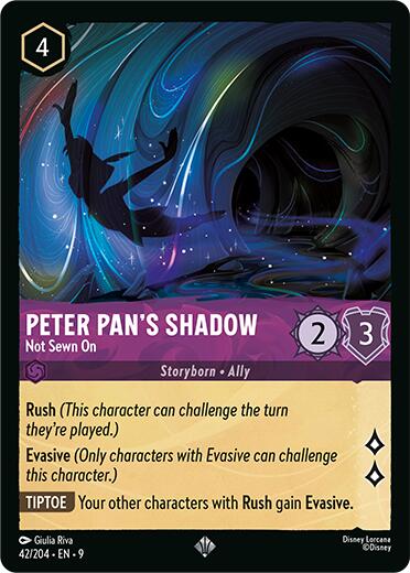 Peter Pan's Shadow - Not Sewn On (42/204) [Fabled] | Good Games Morley