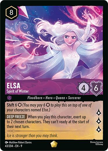 Elsa - Spirit of Winter (43/204) [Fabled] | Good Games Morley