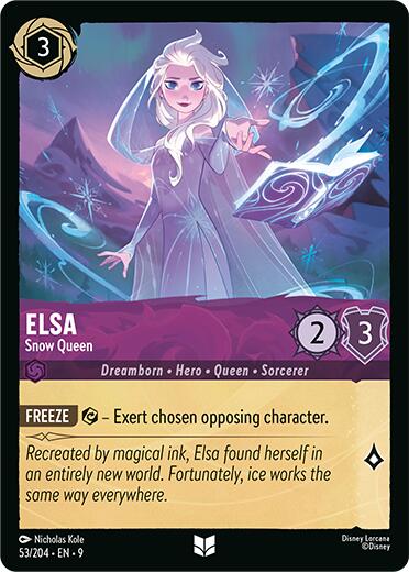 Elsa - Snow Queen (53/204) [Fabled] | Good Games Morley