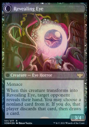 Concealing Curtains // Revealing Eye [Innistrad: Crimson Vow Prerelease Promos] | Good Games Morley