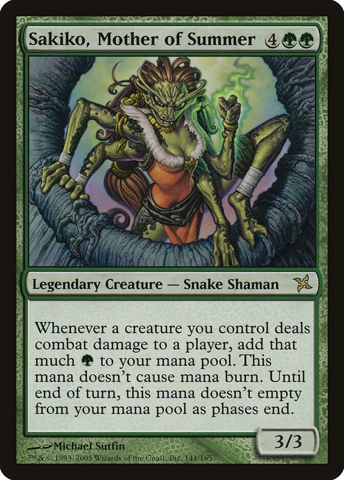 Sakiko, Mother of Summer 141/165 (Betrayers of Kamigawa)  | Good Games Morley