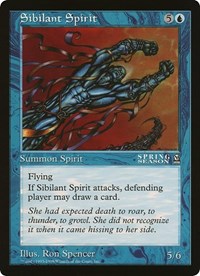 Sibilant Spirit (Oversized) [Oversize Cards] | Good Games Morley