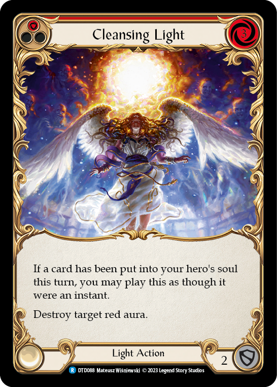 Cleansing Light (Red) [DTD088] (Dusk Till Dawn)  Rainbow Foil | Good Games Morley