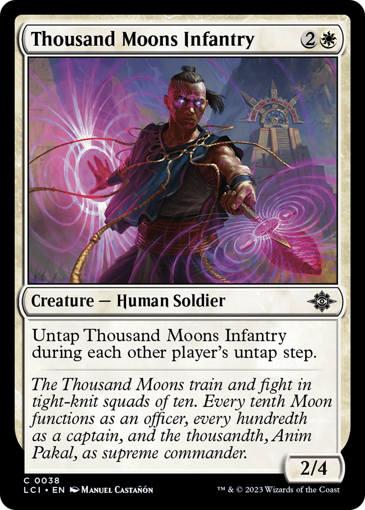 Thousand Moons Infantry [The Lost Caverns of Ixalan] | Good Games Morley
