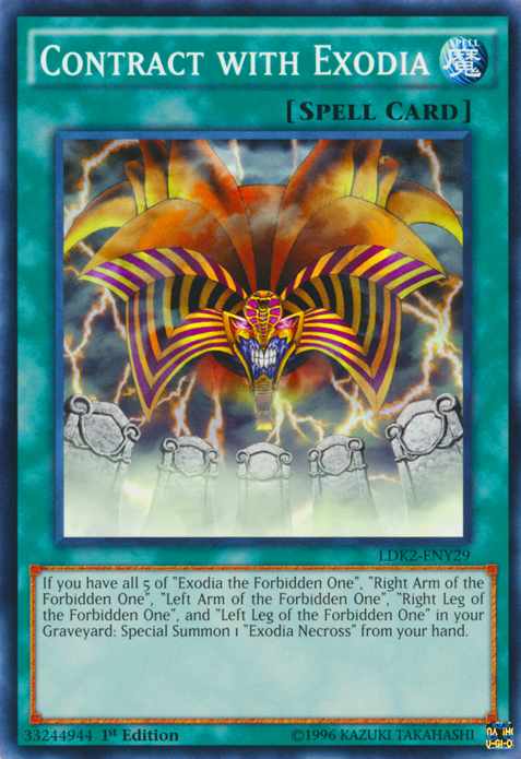 Contract with Exodia [LDK2-ENY29] Common | Good Games Morley