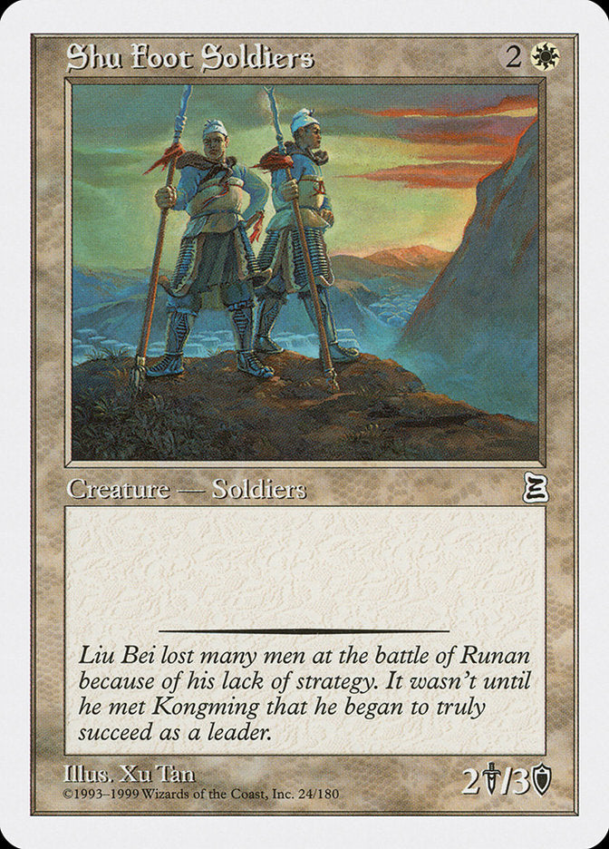 Shu Foot Soldiers 24/180 (Portal Three Kingdoms)  | Good Games Morley