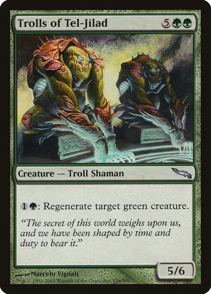 Trolls of Tel-Jilad 136/306 (Mirrodin)  - Foil | Good Games Morley