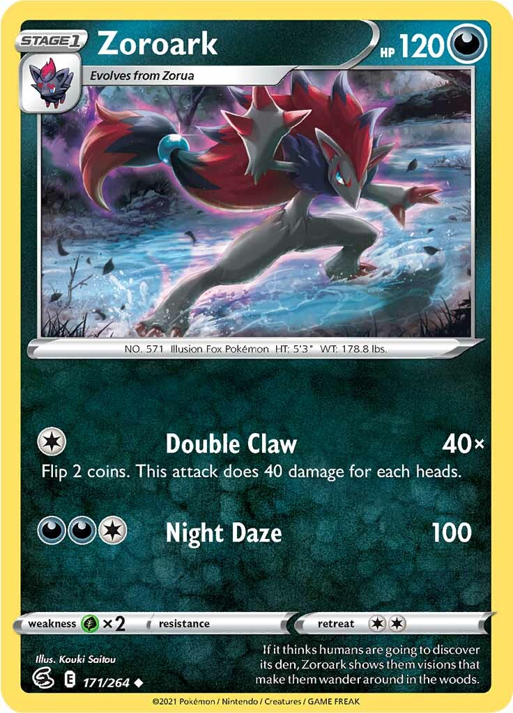 Zoroark (171/264) [Sword & Shield: Fusion Strike] | Good Games Morley