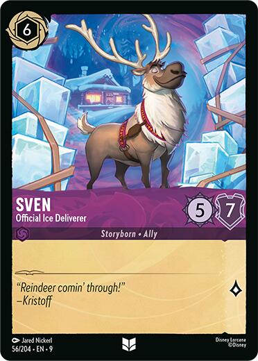 Sven - Official Ice Deliverer (56/204) [Fabled] | Good Games Morley