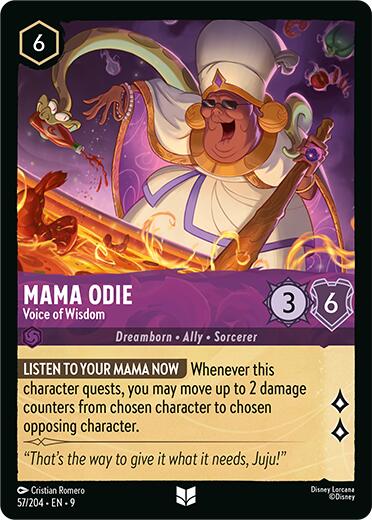 Mama Odie - Voice of Wisdom (57/204) [Fabled] | Good Games Morley