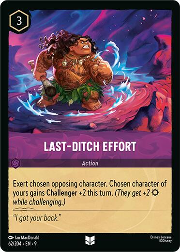 Last-Ditch Effort (62/204) [Fabled] | Good Games Morley