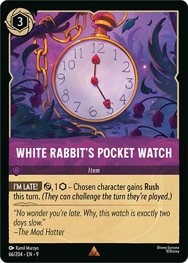 White Rabbit's Pocket Watch (66/204) [Fabled] | Good Games Morley