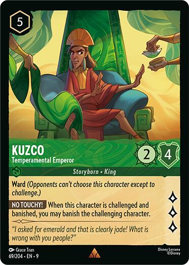 Kuzco - Temperamental Emperor (69/204) [Fabled] | Good Games Morley