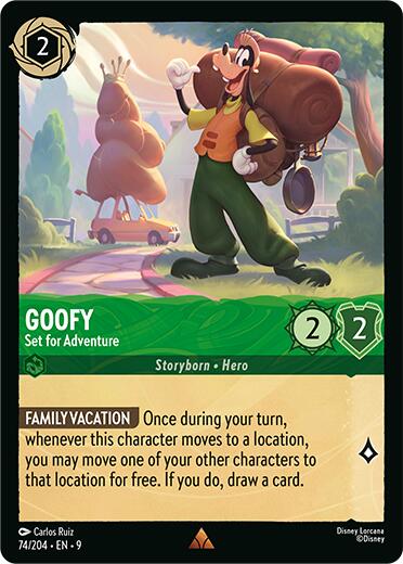 Goofy - Set for Adventure (74/204) [Fabled] | Good Games Morley