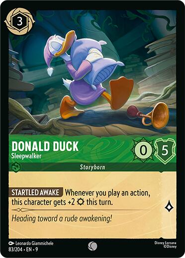 Donald Duck - Sleepwalker (83/204) [Fabled] | Good Games Morley