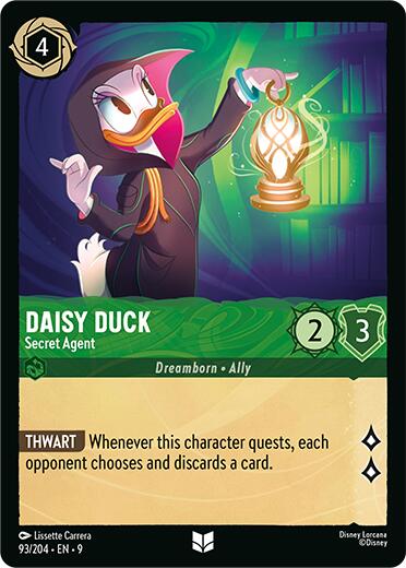 Daisy Duck - Secret Agent (93/204) [Fabled] | Good Games Morley