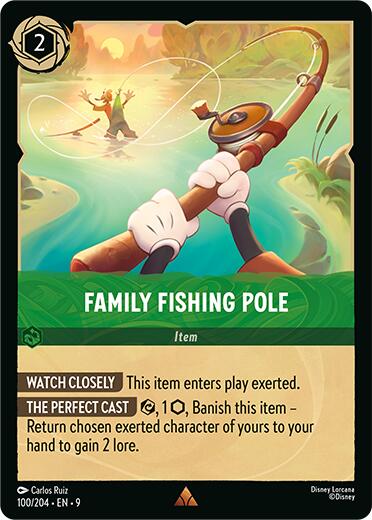 Family Fishing Pole (100/204) [Fabled] | Good Games Morley
